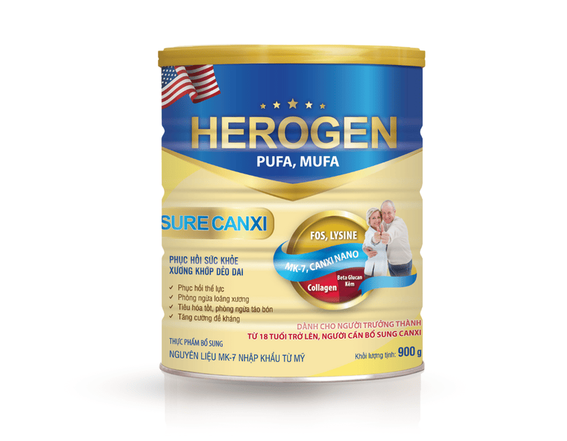 Sữa Bột Herogen Sure Canxi