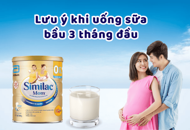 Top 3 loại sữa bầu dễ uống, không gây táo bón