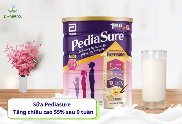 Top 3+ loại sữa tăng chiều cao cho bé giàu canxi giúp bé cao khỏe vượt trội