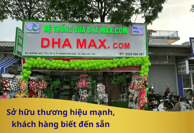 Top 5 lý do các nhà đầu tư chọn nhượng quyền DHAMAX thay vì tự mở cửa hàng riêng