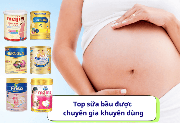 Top Sữa Bầu Nổi Bật Giúp Mẹ Khỏe – Bé Tăng Cân Đều Trong 9 Tháng 10 Ngày