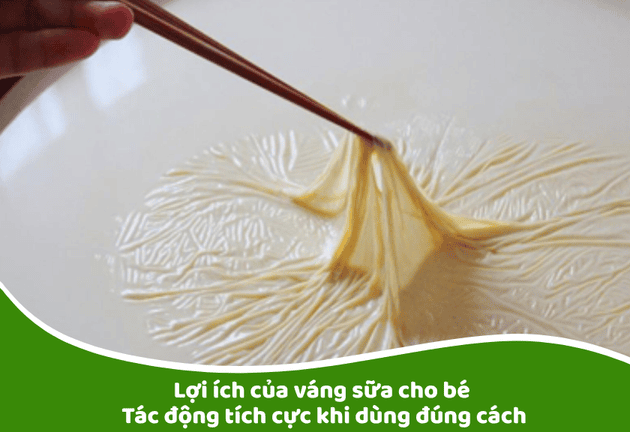 Trẻ ăn dặm có nên ăn váng sữa không