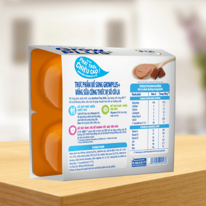 Váng sữa Nutifood GrowPLUS + vị socola