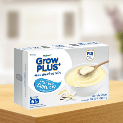 Váng sữa Nutifood GrowPLUS vị vani 