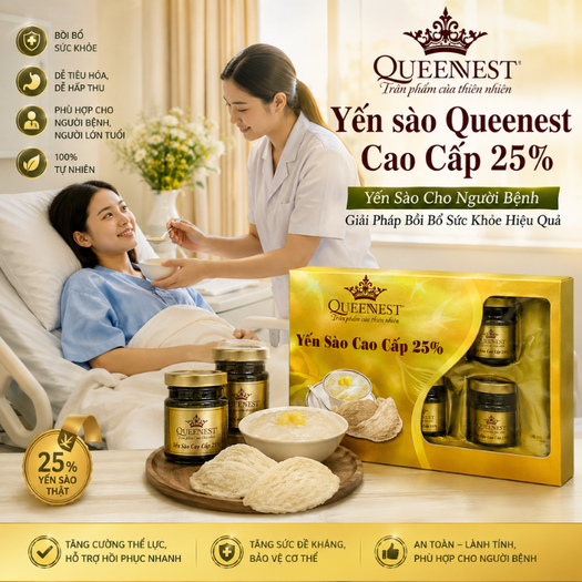 Yến Sào Cho Người Bệnh