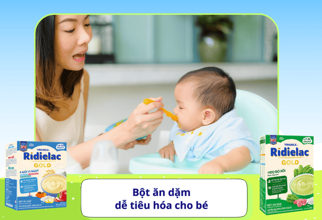 Top bột ăn dặm được mẹ Việt tin dùng nhất 2025