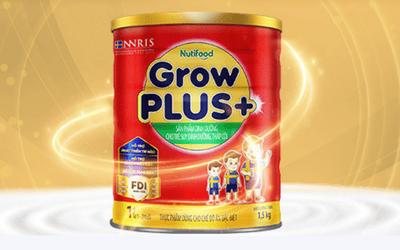 Sữa Bột Nuti Growplus Đỏ 1+ 1.5kg