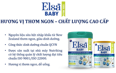 Sữa Bột Elsa Baby 