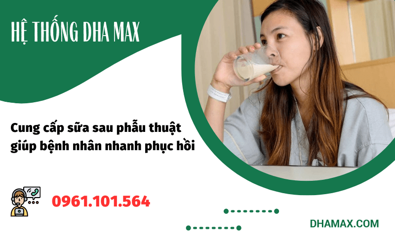 sữa phục hồi sau phẫu thuật