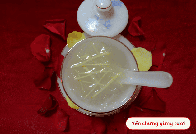 món ăn từ yến sào cho bà bầu