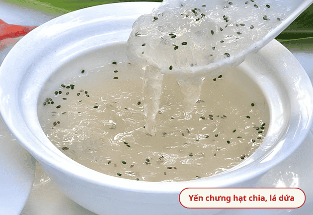 món ăn từ yến sào cho bà bầu