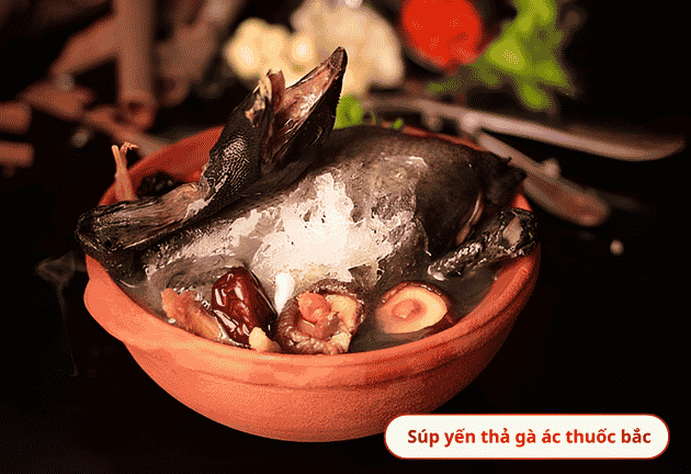 món ăn từ yến sào cho bà bầu