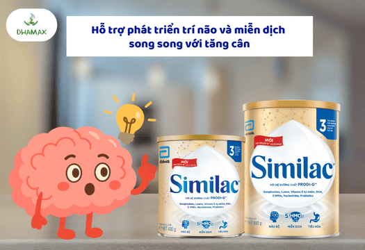 sữa Similac 5G lọt top sữa tăng cân tốt nhất 