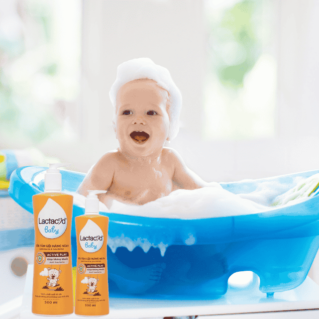sữa tắm gội Lactacyd Active Play