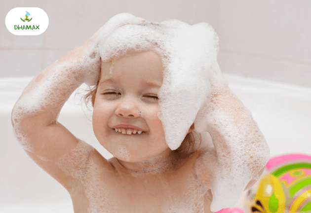 sữa tắm gội cho bé