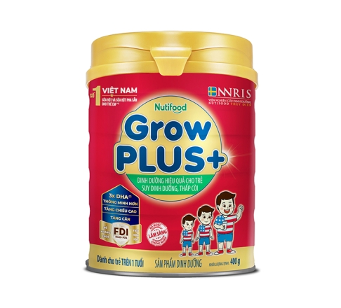 Sữa bột Nutifood Grow Plus+ 