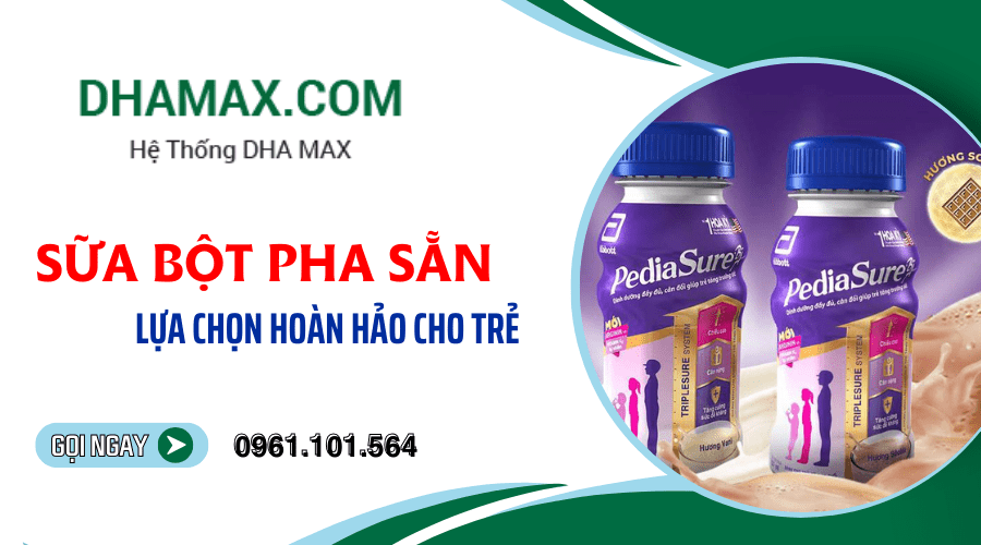 sữa bột pha sẵn