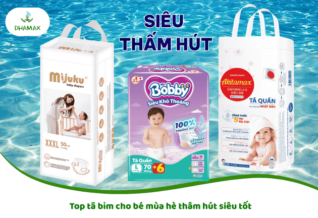 tã bỉm cho bé mùa hè