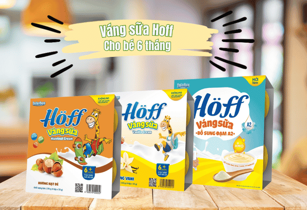 váng sữa cho bé 6 tháng 