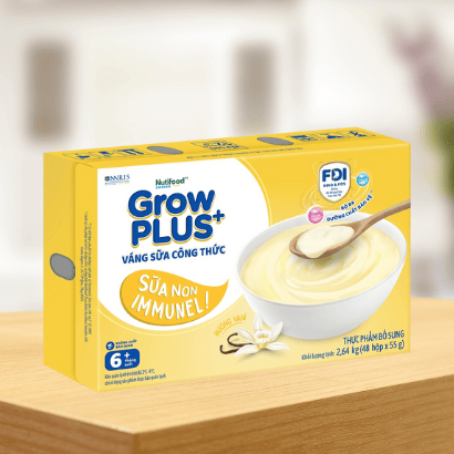 Váng sữa Nutifood GrowPLUS sữa non
