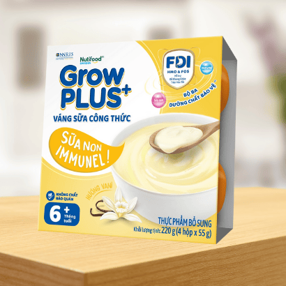 Váng sữa Nutifood GrowPLUS sữa non