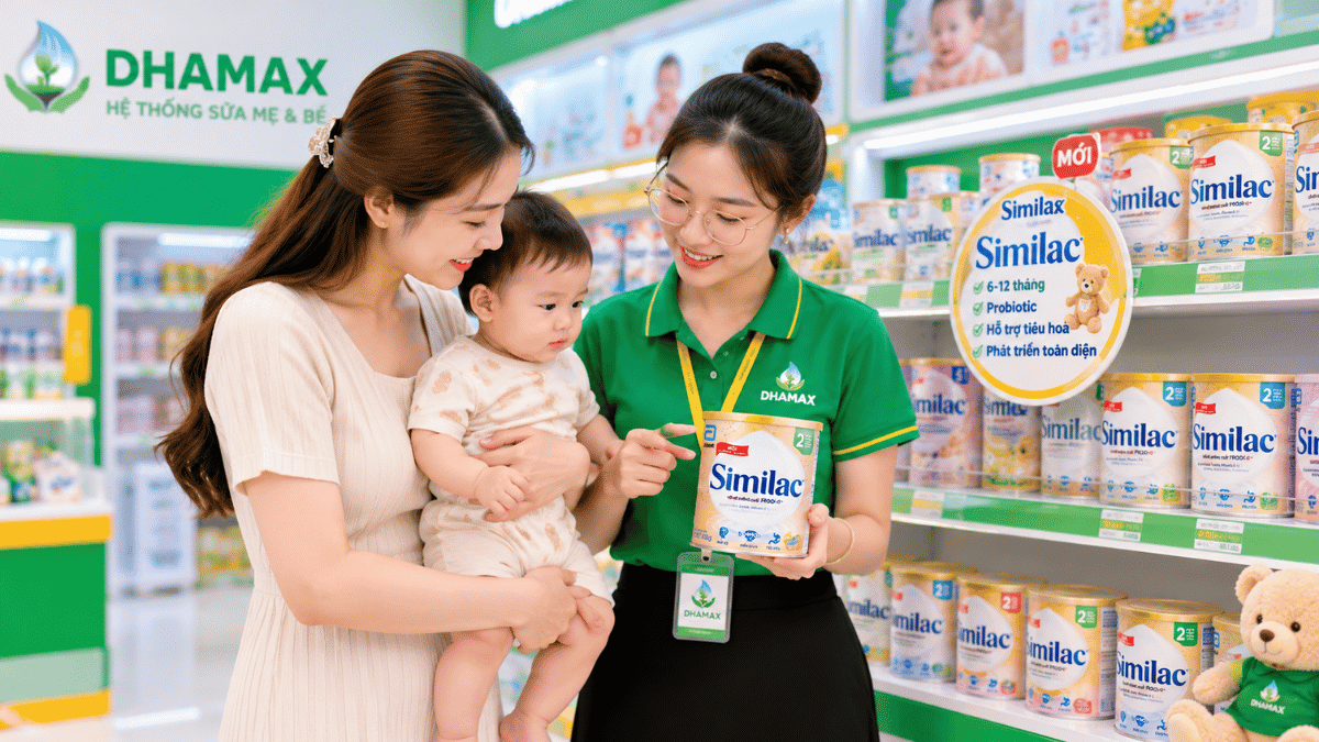 Mua sữa Similac Bình Dương tại cửa hàng DHAMAX