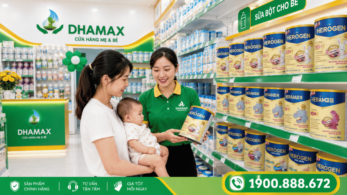 Sữa Herogen giá bao nhiêu tại Bình Dương
