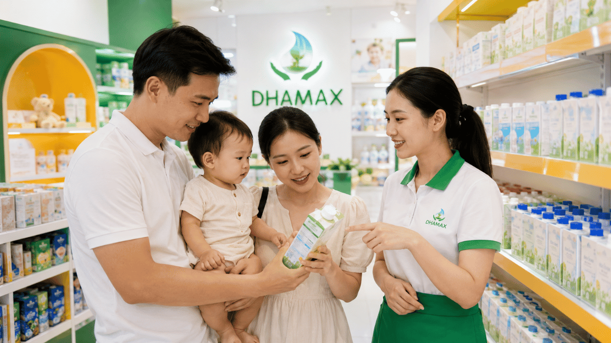 Bé mấy tuổi uống được sữa tươi Ba mẹ kiểm tra độ tuổi sử dụng sữa tươi cho bé tại DHAMAX