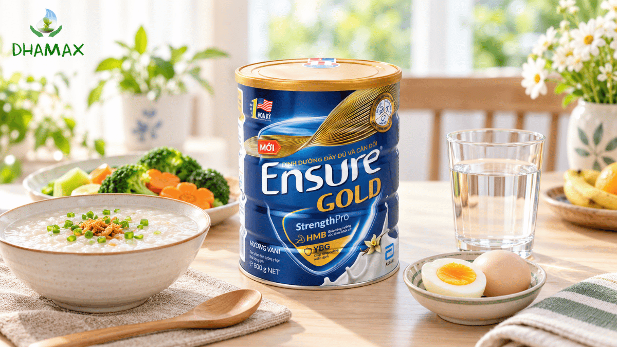Ensure Gold cho người sau phẫu thuật và bữa ăn bổ sung dinh dưỡng