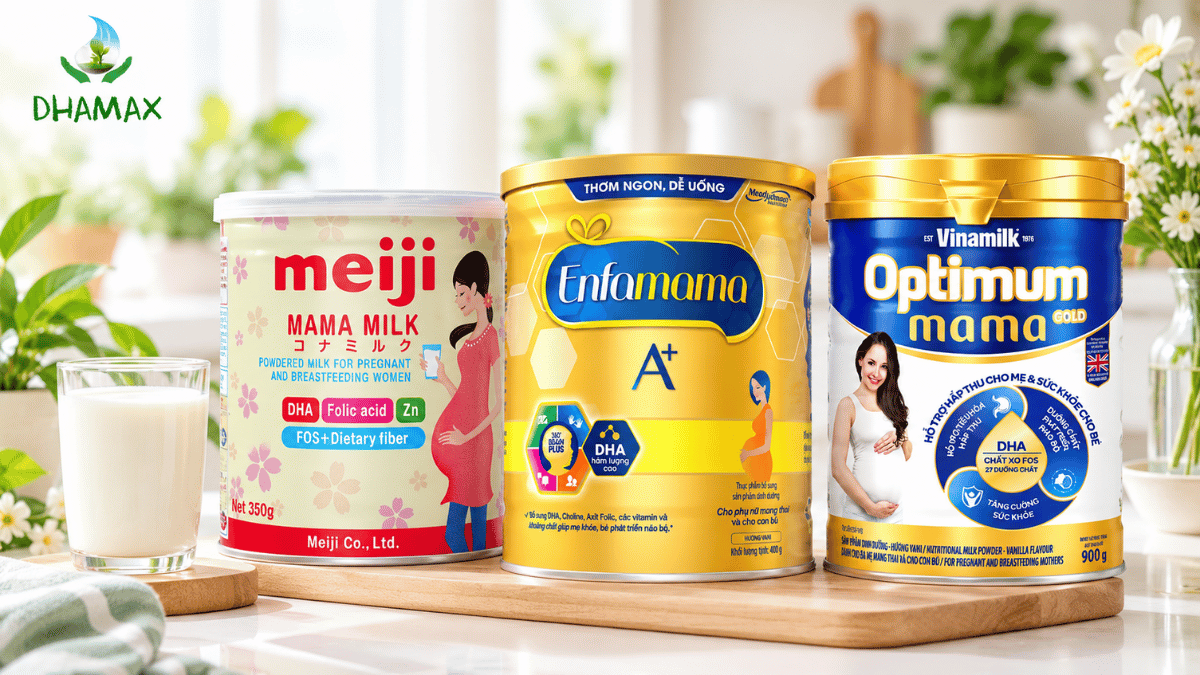 Sản phẩm dinh dưỡng dành cho mẹ tại DHAMAX