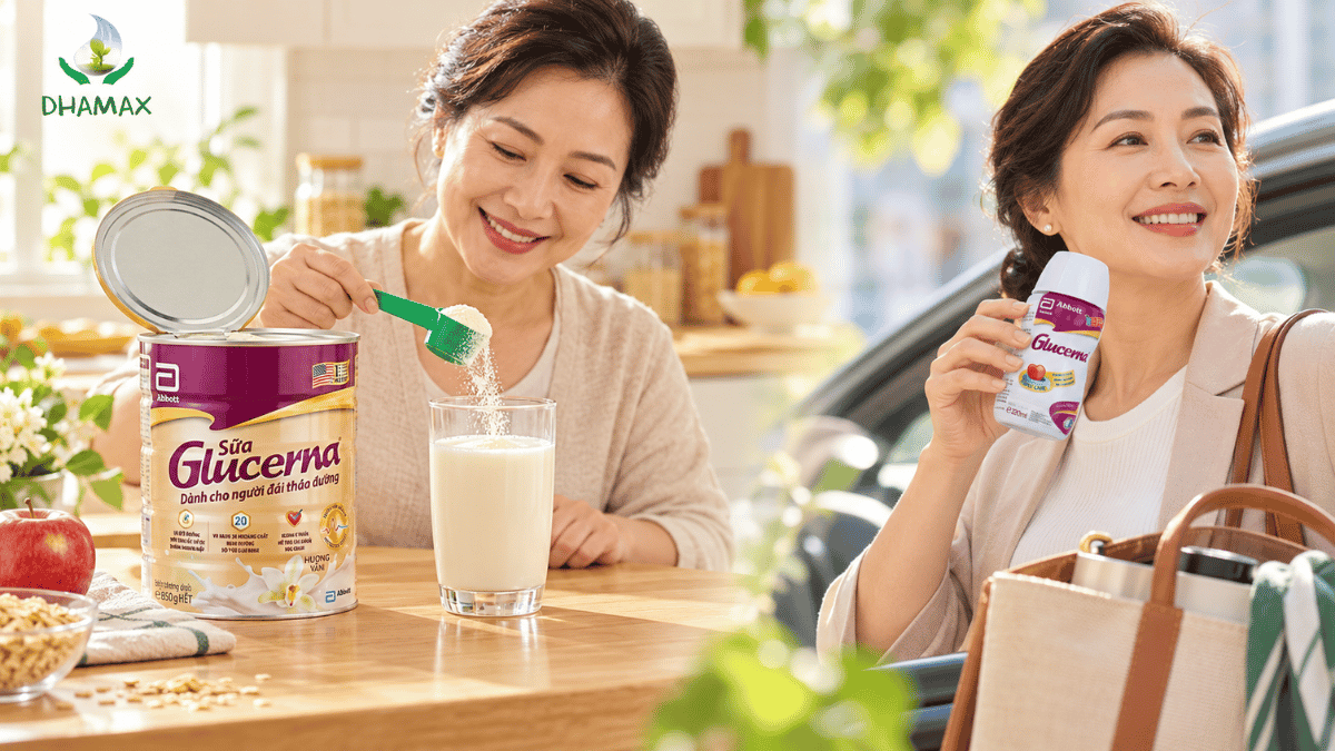 Tư vấn chọn Glucerna dạng bột hoặc Värna Diabetes pha sẵn theo nhu cầu