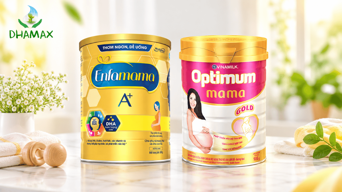 So sánh Enfamama A+ và Optimum Mama