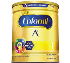 Sữa bột Enfamil A+  DHA+ và MFGM 