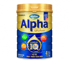 Sữa bột Dielac Alpha Gold 4 850g (cho trẻ từ 2- 6 tuổi)