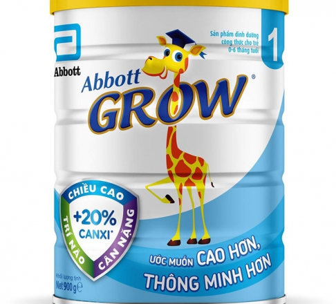 Sữa Abbott Grow 900g ( 0-6 tháng tuổi)