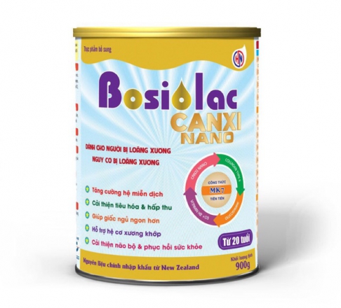 Sữa Bosiolac Canxi Nano (dành cho người bị loãng xương)