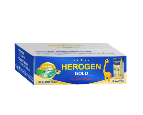 Thùng sữa bột pha sẵn herogen 180ml