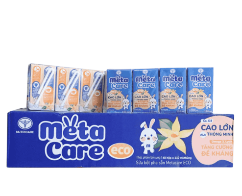 Sữa bột pha sẵn metacare xanh 110ml