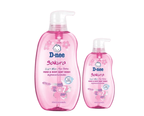 Sữa tắm gội Dnee  Organic 380ml