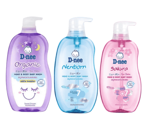 Sữa tắm gội Dnee  Organic 380ml