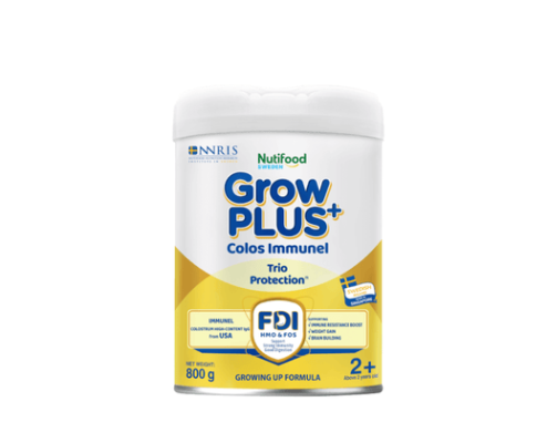 Sữa bột GrowPLUS+ Colos Immunel 2+ 800g (Trẻ từ 2 tuổi)