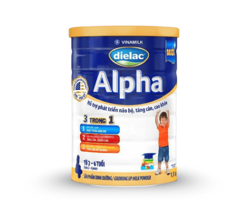 Sữa bột Dielac Alpha 4 900g (cho trẻ từ 2 - 6 tuổi)