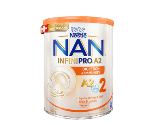 Sữa Nan InfiniPro A2 số 2 800g cho bé 1-2 tuổi