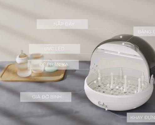 Máy úp bình sữa tiệt trùng Uv Fatz Baby Tidy 1