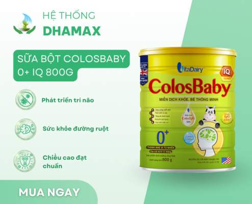 Sữa bột Colosbaby 0+ iQ 800g