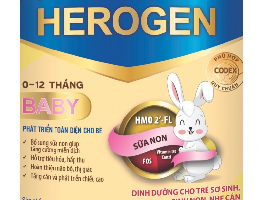 Sữa herogen baby 900g