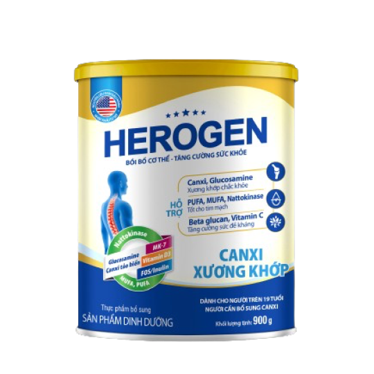 Sữa bột Herogen Canxi
