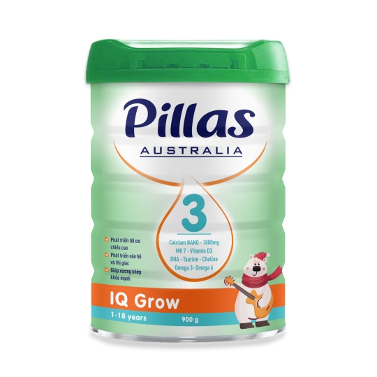SỮA BỘT PILLAS AUSTRALIA IQ GROW 3
