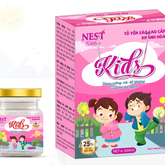 Yến sào nest max kids hủ