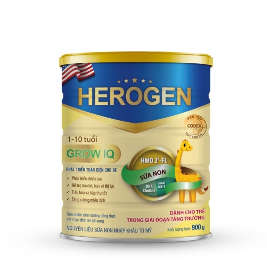 Sữa Bột Herogen Grow IQ 
